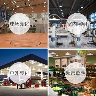 厂房led工矿灯库100 W20W超亮HBA大功率工业照明工厂车间仓天棚0