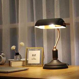 202新款 复古怀旧书桌台书工作5阅读456台灯 灯护眼卧室耐用美房式