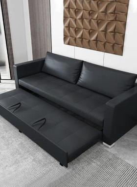 简办约客现代公合沙发茶几组公司会接待室黑色三人位41125单人沙