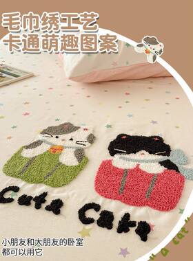 可爱儿纯棉床罩床罩2025SY202503新款床套笠100全棉床垫脏保护罩