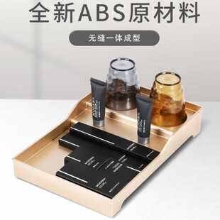 酒店牙具收纳盒民宿宾馆客房洗漱用品放牙刷易耗品盒托盘