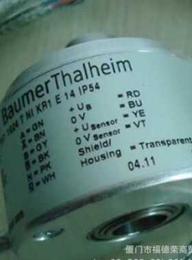 堡盟BAUMER编码器BLTD1 A4 P2 10 P KR0.3 10 IP00