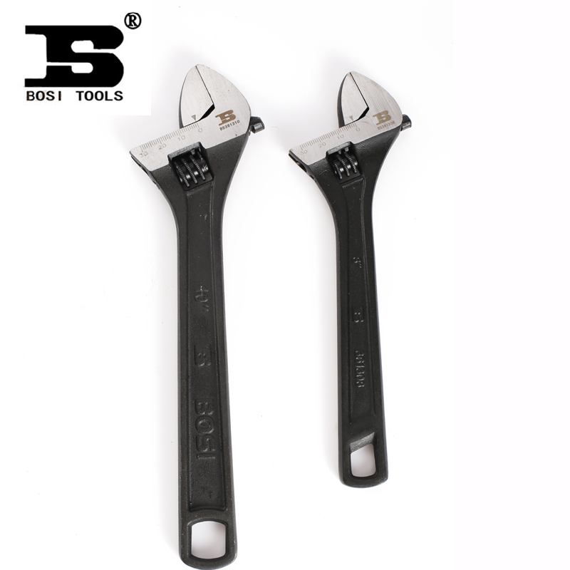 包邮波斯工具工业款 6寸8寸x10寸12寸15寸发黑活络 活动扳手