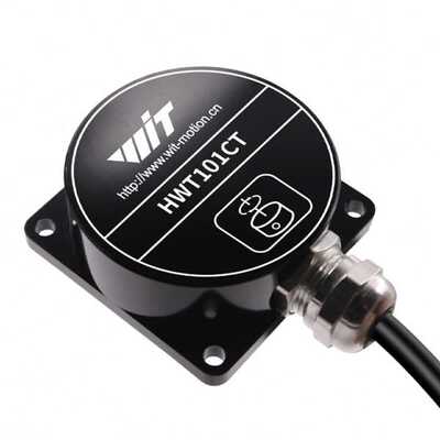 智能轴精度旋转角度传感器航向倾角仪无漂移HWT101CT