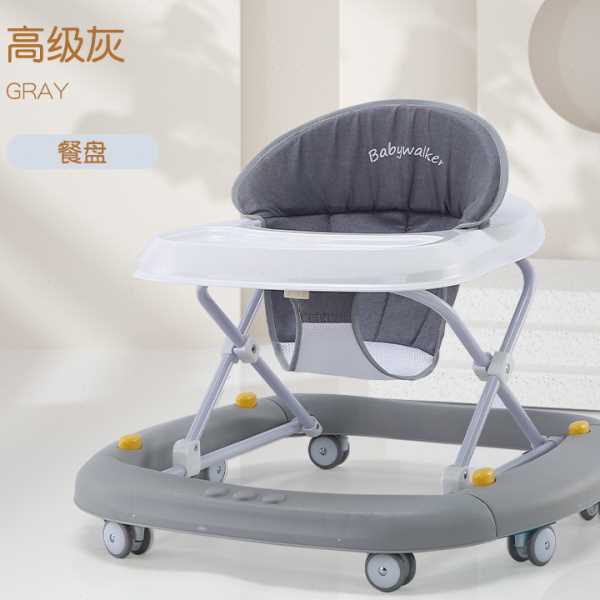 婴幼儿学步车女手推车小孩二合一多功能防侧翻学行车