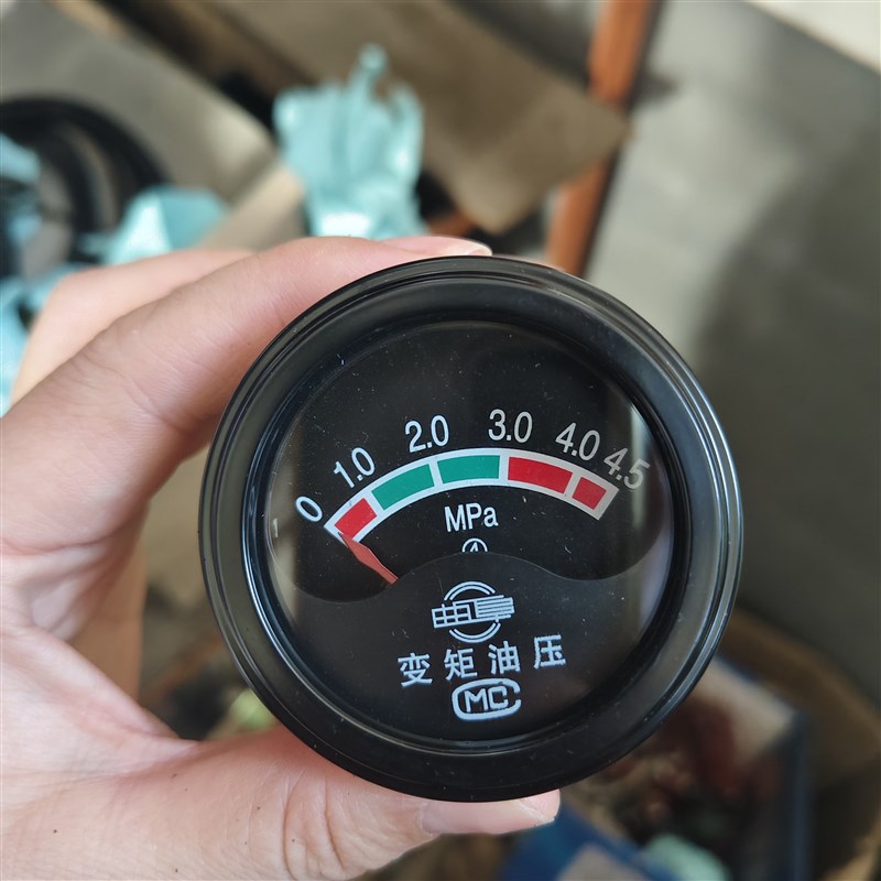 装载机铲车水温表机油压力表电流表M变矩器油压表气压表