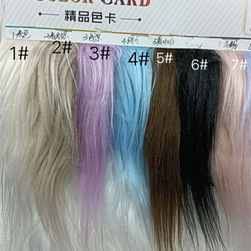 9厘米滚树毛绒落水长毛绒仿皮草服装抱枕布料影楼儿童拍摄背景布