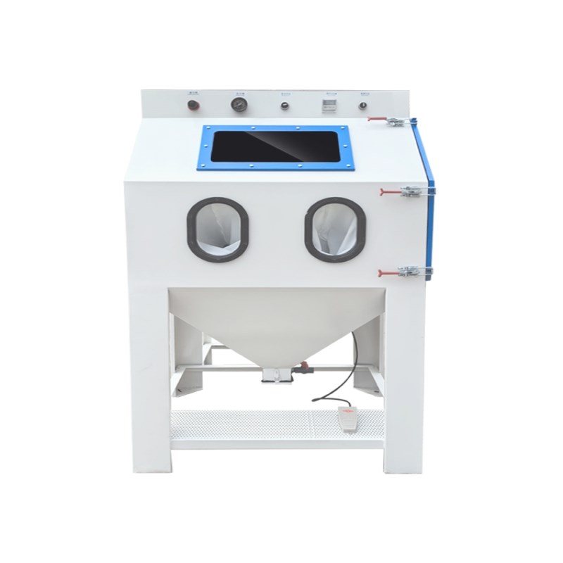 喷砂机模具除锈抛光翻新去氧化皮打砂机小型手动9080型高压喷沙机