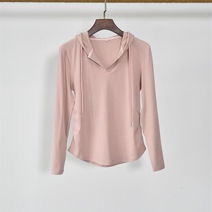 舞蹈练功服女基本功舞蹈服现代舞练功服装服舞蹈衣长袖连帽瑜伽服