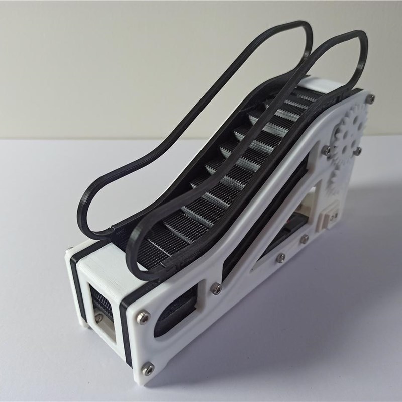 电梯玩具自动扶梯模型益智教学科学实验电梯玩具  成品 手工艺品