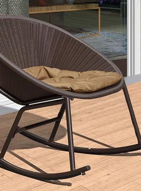 MTO小户型茶几阳两台小桌椅件代套一桌椅休闲三藤编桌椅现简约桌椅