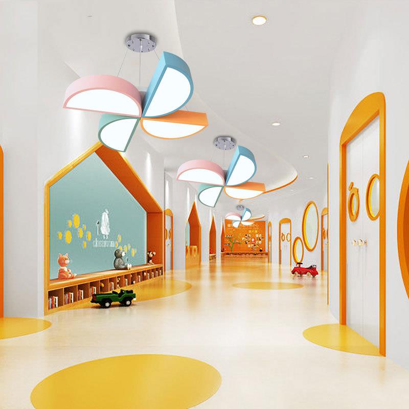 风车灯风车LD幼儿园吊教室卡通创意造早型E灯儿童游乐场教中心过
