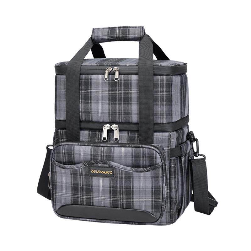 保冰温包户外大A1184#容量冷藏包双储层保温箱大小号奶保温包蛋糕