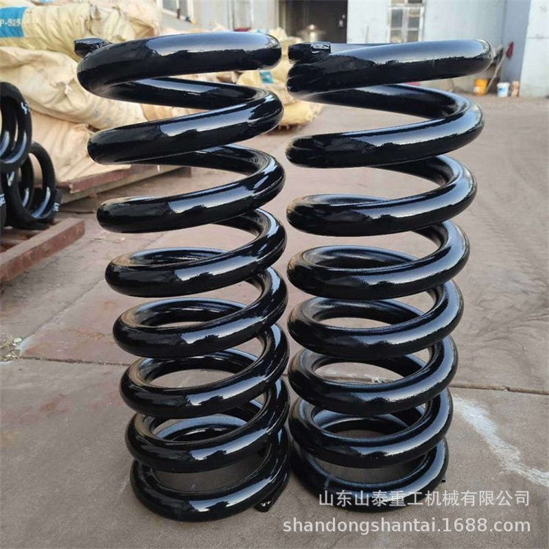 矿车碰头高强度压缩橡胶螺旋状弹簧防腐防锈