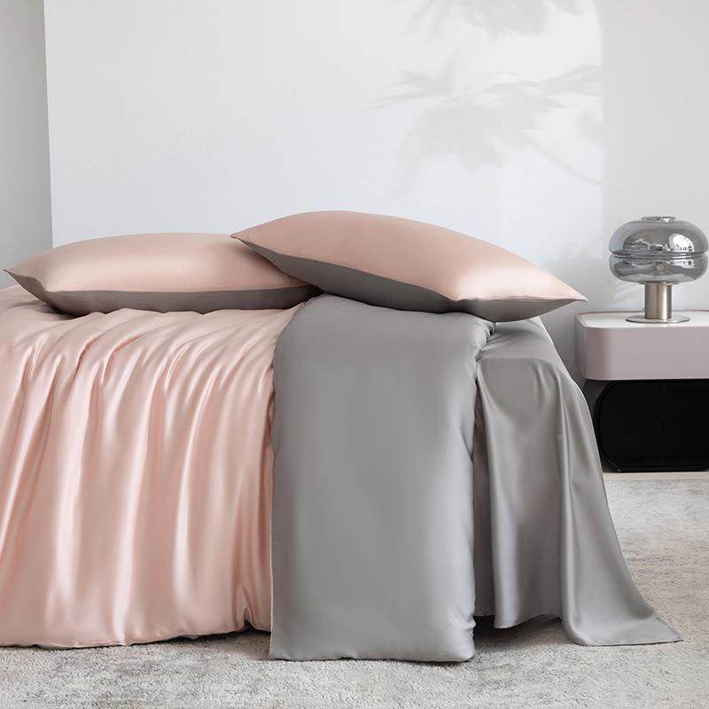 高0端轻奢100支天丝被单28214929件50x20x230被罩1.51米单人夏冰,床上用品,学生床品套件,淘宝优惠券,粉丝福利购,淘宝优惠卷