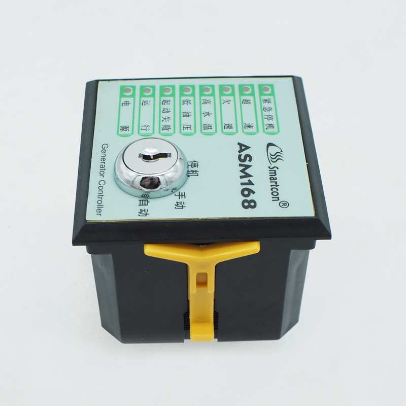 柴油发电机组 自启动四保护 报警停机控制器ASM168