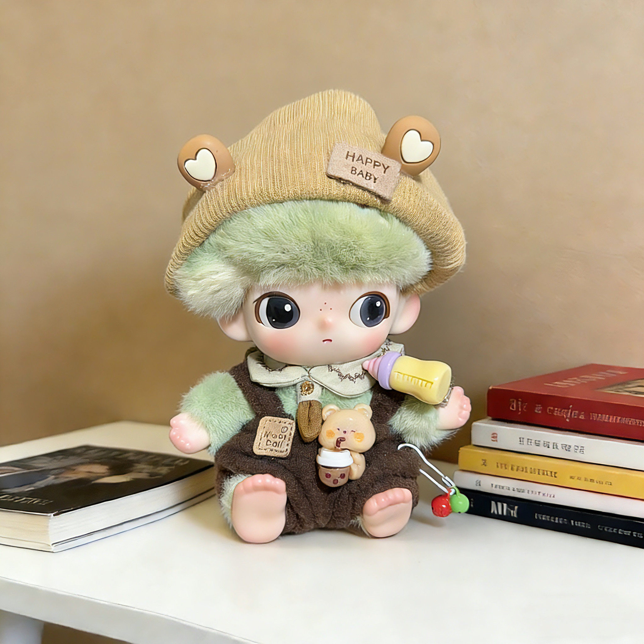适用dimoo新生日记毛衣娃衣套装