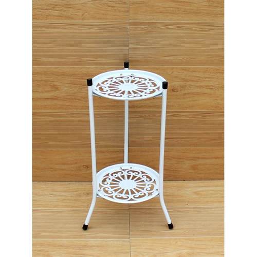 厂家室内客厅双层简约铁艺花架庭院阳台落地多肉绿萝花架子