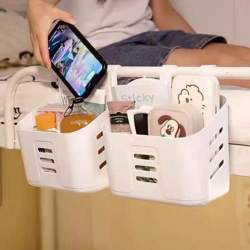 大学宿舍上铺神器床边挂篮床头悬挂置物架学生床上好物挂式收纳盒