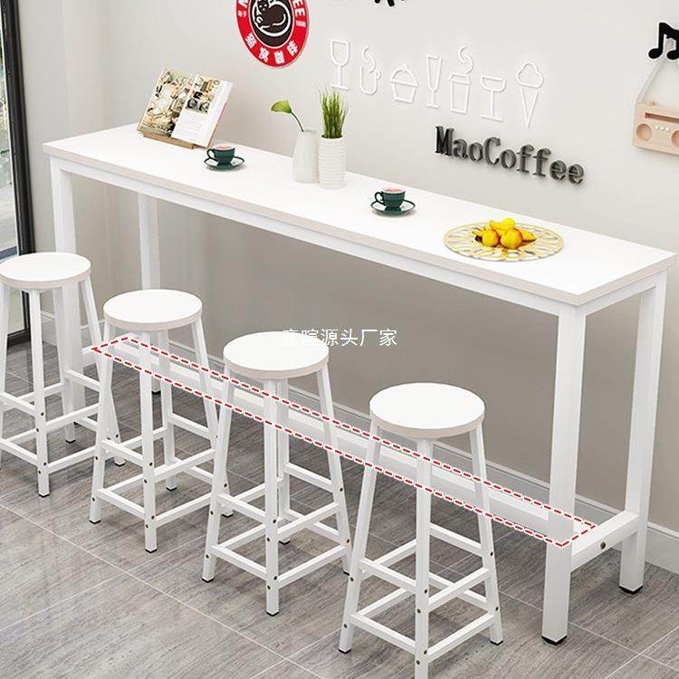 靠墙吧台桌高脚桌家用阳台简易餐咖啡厅奶茶店窄桌椅组合桌子酒吧,玩具/童车/益智/积木/模型,毛绒/玩偶/公仔/布艺类玩具,淘宝优惠券,粉丝福利购,淘宝优惠卷