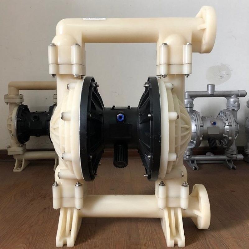 矿上用不锈钢气动隔膜泵耐酸碱单吸式工程隔膜泵咨询优惠