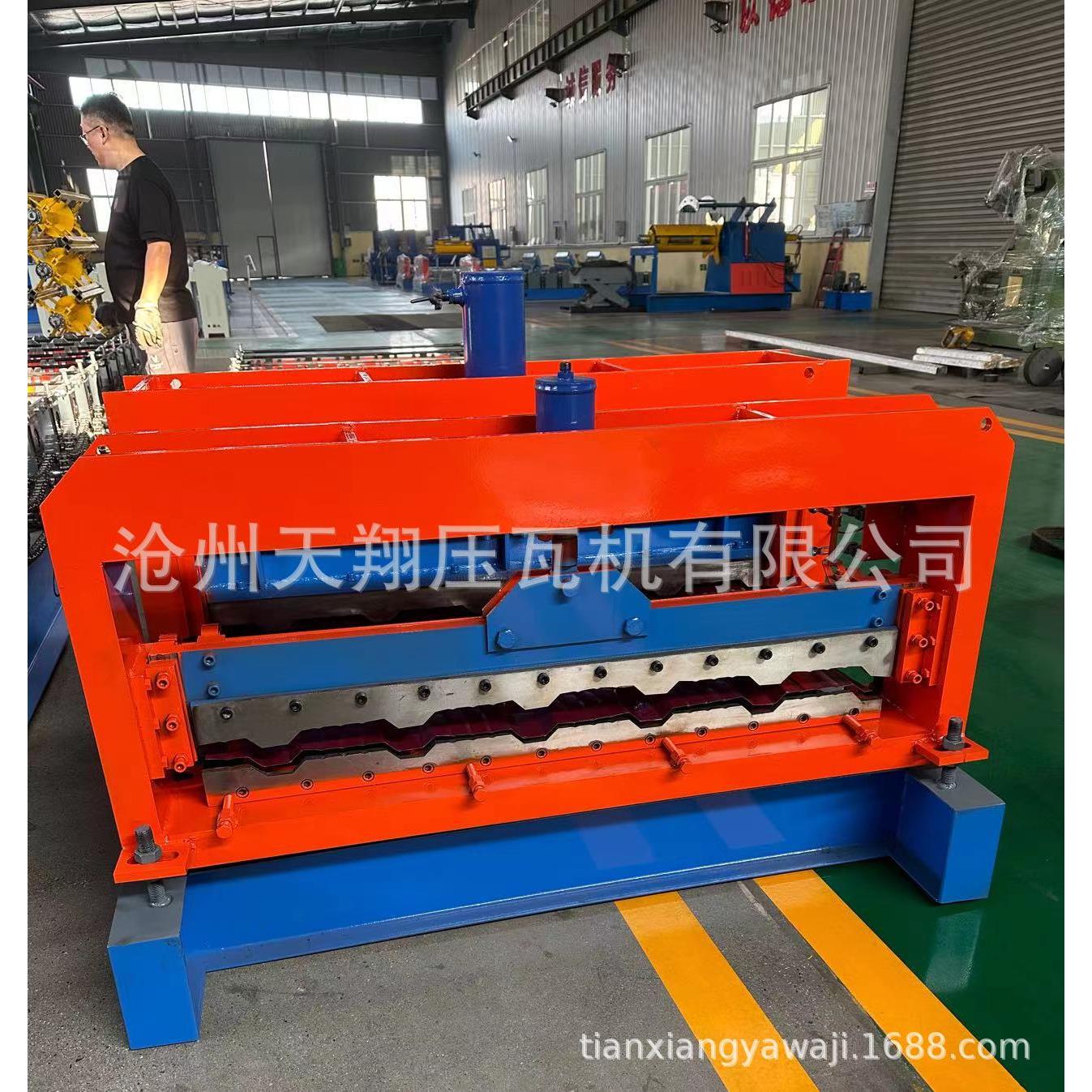 厂家直销各规格琉璃瓦压瓦机导柱压瓦机屋顶用压瓦机