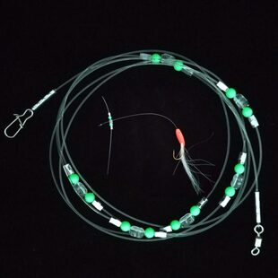 十字交叉珠钓组 大眼鲷 鲭鱼 沙丁鱼 石九公防缠绕串钩船钓远投