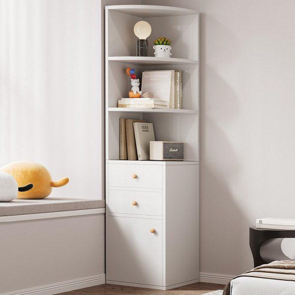 角柜转角柜落地三角置物架卧室角落收纳柜墙边柜墙角靠墙架子书架,收纳整理,阳台置物架,淘宝优惠券,粉丝福利购,淘宝优惠卷