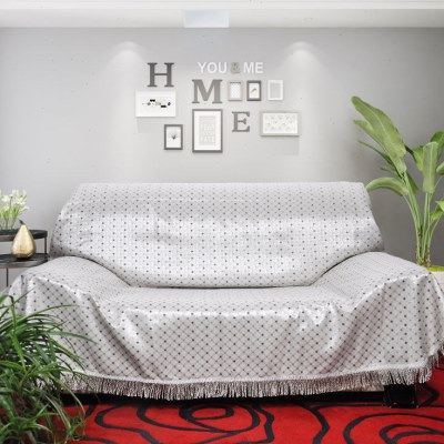 布艺沙发巾全盖巾沙发套布料提花沙发罩时尚沙发垫定做小点点灰点,居家布艺,沙发套,淘宝优惠券,粉丝福利购,淘宝优惠卷