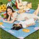 野餐垫防潮垫户外露营帐篷垫子加厚地垫便携郊游防水野炊折叠坐垫