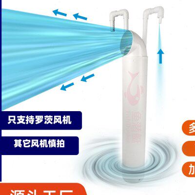 鱼池增氧推水器帆布池高密度水产养殖排污清鱼粪池塘曝气造浪泵