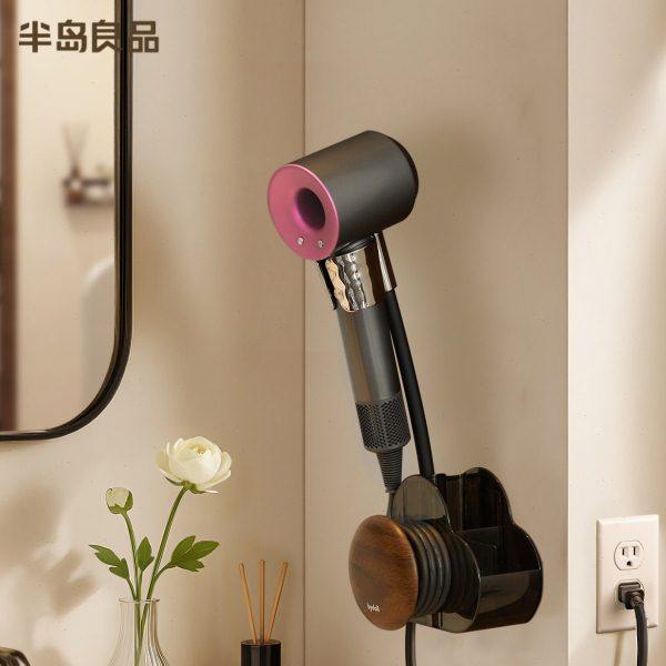 吸盘吹风机支架置物架免打孔懒人电吹风收纳挂架风筒壁挂放置架子,家庭/个人清洁工具,吹风机置物架,淘宝优惠券,粉丝福利购,淘宝优惠卷