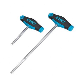 德国HAZET哈蔡特原装进口1/4寸T型套筒手柄旋具批头手柄伸缩加长