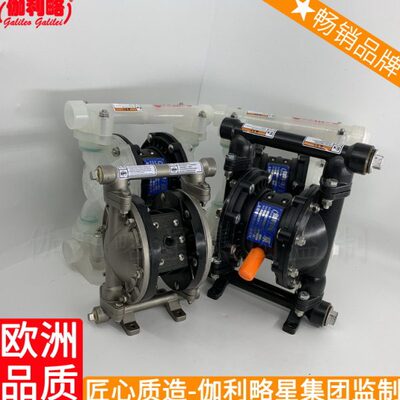 卫生级隔膜泵 气动压柱塞泵 隔膜水泵 沪往复泵Galileo Galilei