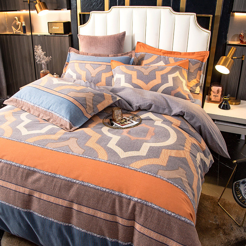 磨毛纯棉被套单件全棉加厚单人被罩150x200x230单套220x240四件套,床上用品,被套,淘宝优惠券,粉丝福利购,淘宝优惠卷