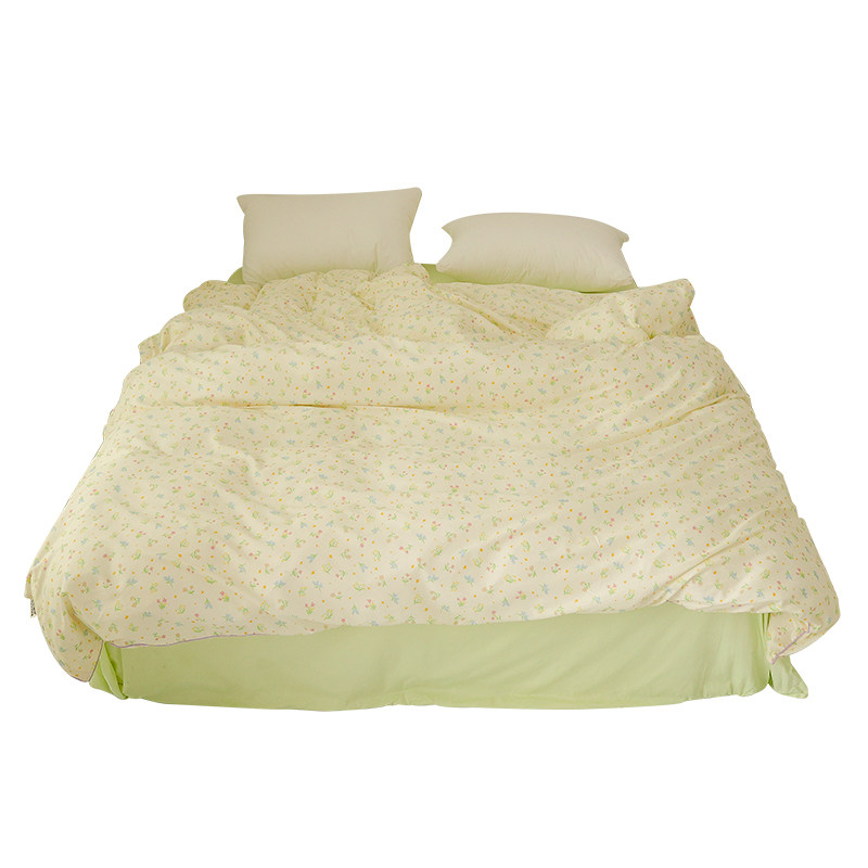 《仅春天可见》奶fufu春日小碎花全棉被套单件被罩纯棉被单ins风