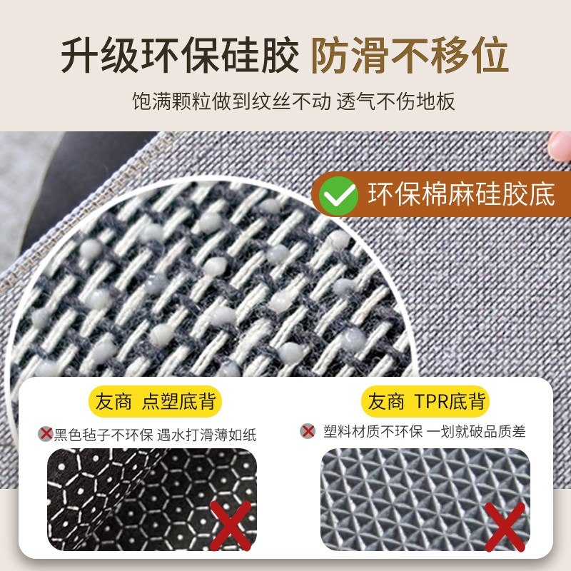 入户门地垫2025新款进门门口防滑耐脏脚垫家用玄关门口地毯可定制