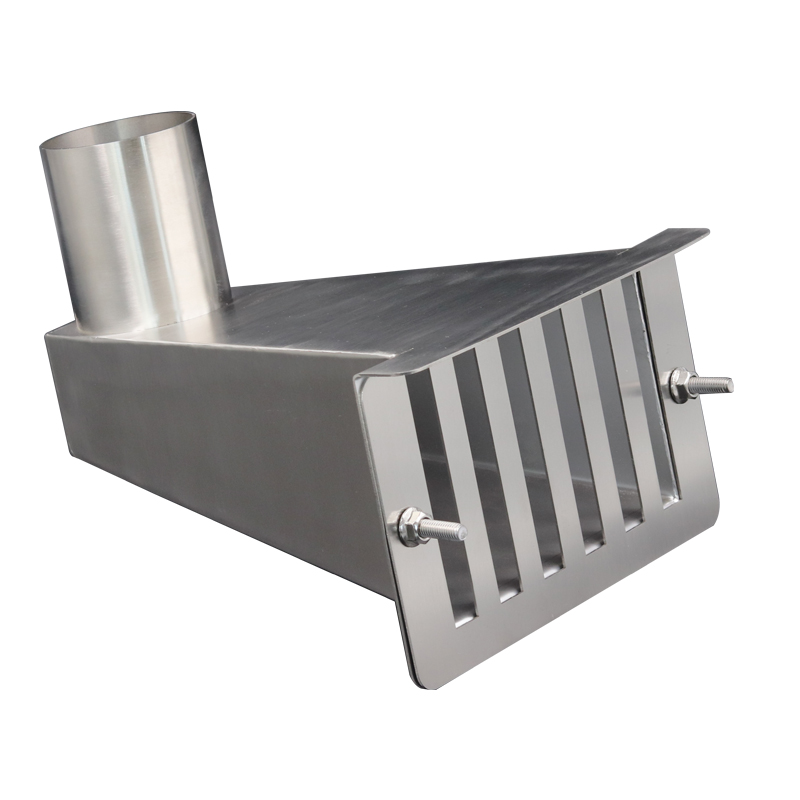 304不锈钢侧入式雨水斗 侧排 墙排 女儿斗 落水斗 侧墙承插漏斗