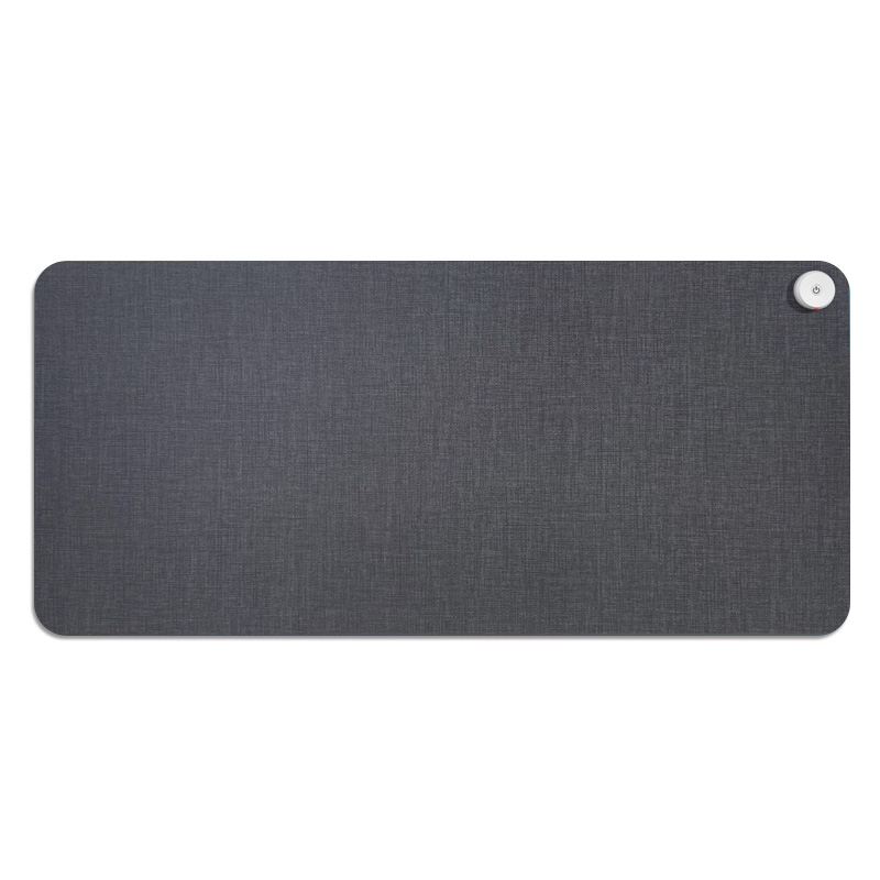 暖桌垫加热滑鼠垫纯色办公超大发热取暖垫冬天学生办公桌暖手桌垫