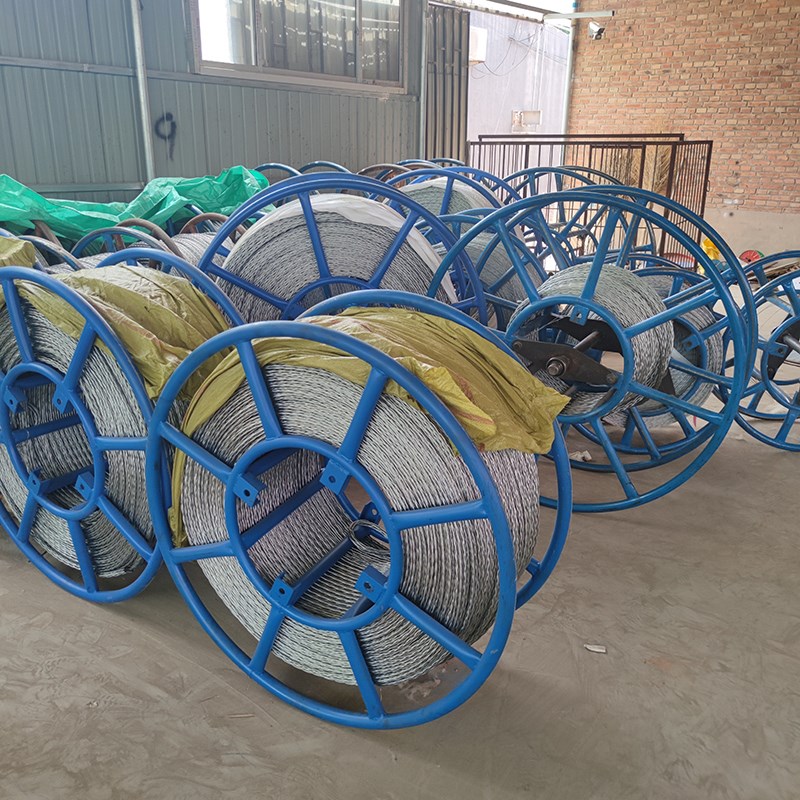 防扭钢丝绳电力牵引绳 电缆高空放线施工无旋转防缠绕 镀锌耐腐蚀