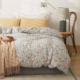 A类全针织棉被套双人*纯棉单件单品0被罩单棉人150200/20*MRNBG12