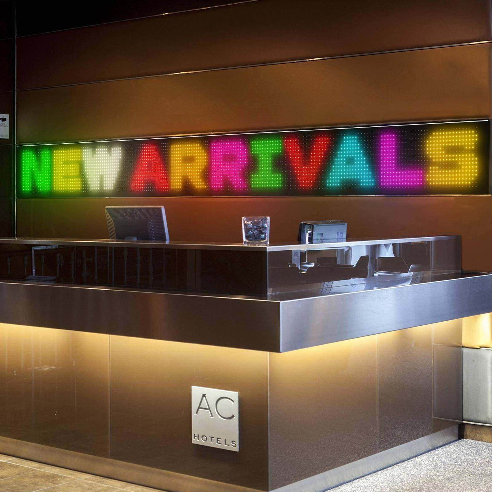 LE广告柔性屏随贴D屏LED屏软贴膜屏APRP16192(P编辑彩门头幻广告