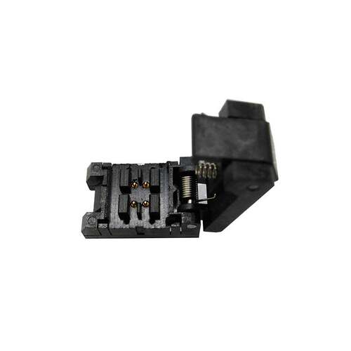 HMILU厂家晶振3225-4PIN老化测试座3.2x2.5mm贴片编程座连接器