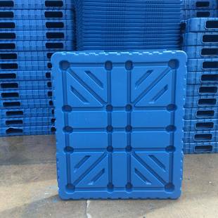 111吹塑1双面平托盘垫仓SJY动载2吨化工行业用栈板吹板塑双面板