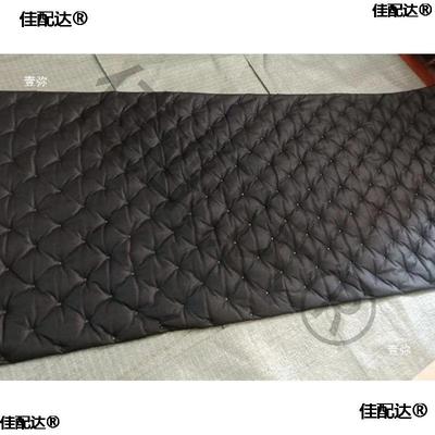 胶791汽车隔音棉止温黑莎棉棉自带背吸音棉四门全车隔音震板轻质