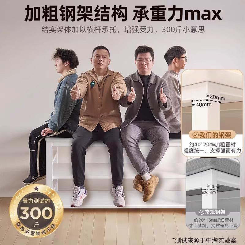 新款厨房多功能置物架落地多层边波收纳架家用微切JEW菜桌炉夹缝