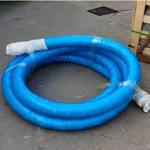 混凝土输送软管 泵车125高压胶管4层钢丝 DN80湿喷机软管