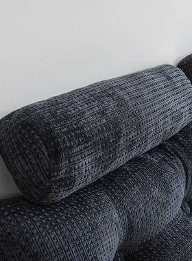 枕床NDH头靠垫立格靠绒床拆上软包三角大背榻榻米飘窗半躺护腰靠