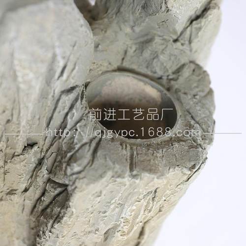 玻户外林景观璃58563钢仿真石头园室内假山绿植造景景观石头庭院