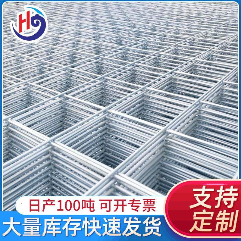 方格网养殖防护铁丝网热镀锌钢丝电焊网 喷塑地暖镀锌金属方格网